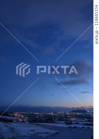 函館冬の裏夜景 118685334