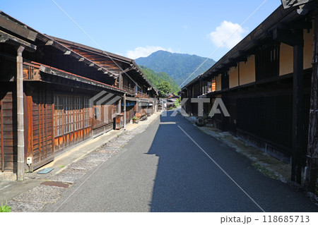 妻籠宿の街並み 妻籠宿の街並み 118685713