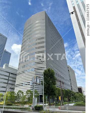 データセンター向けに建てられた京阪神OBPビル（大阪市中央区城見） 118687375