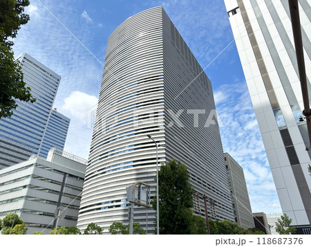 データセンター向けに建てられた京阪神OBPビル（大阪市中央区城見） 118687376