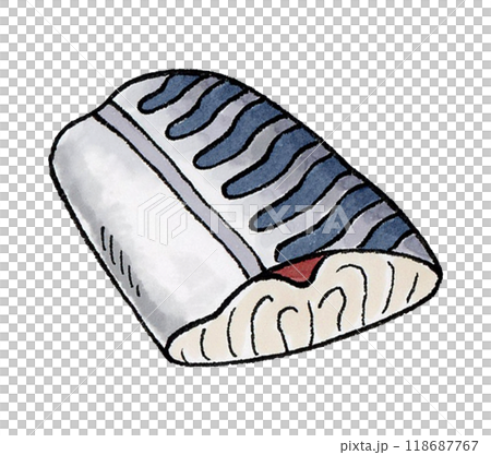 Mackerel fillet 118687767