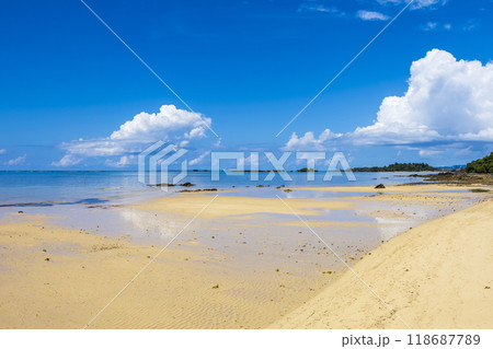 沖縄 青い海 空 沖縄 青い海 空 118687789