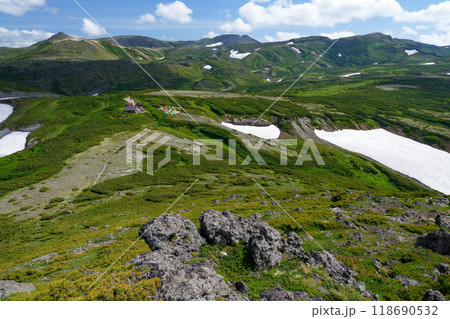 大雪山桂月岳からの赤岳　北海道絶景登山 118690532