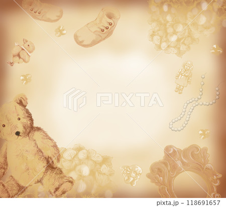 ヨーロッパのアンティーク セピア ヨーロッパのアンティーク セピア 118691657