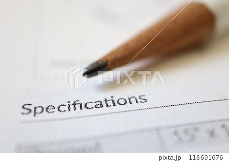 Specification 取扱説明書の製品スペックの記述 118691676