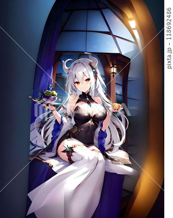 龍神とお供え物 118692486