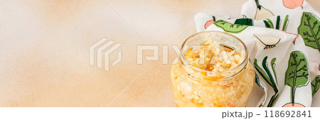 Fermenting fresh cabbage Fermenting fresh cabbage 118692841