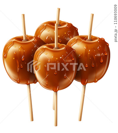Caramel Apples 118693009