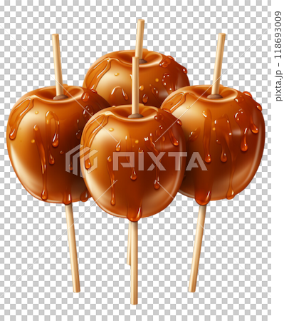 Caramel Apples 118693009