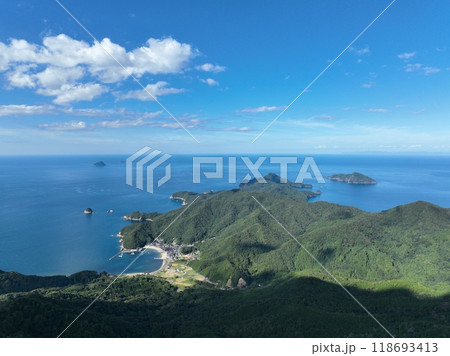 京都 舞鶴市の空山展望台 ドローン空撮 京都 舞鶴市の空山展望台 ドローン空撮 118693413