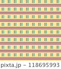 Seamless abstraction with a pattern. Modified stripes consisting of intersecting horizontal and vertical lines 118695993