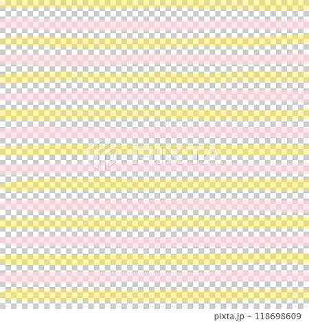 Pink Yellow Hand Drawn Stripe Pattern Background Overlay 118698609