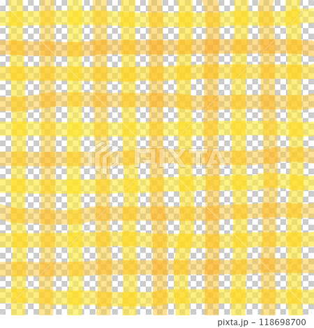 Orange Yellow Gingham Check Hand Drawn Pattern Background Overlay Orange Yellow Gingham Check Hand Drawn Pattern Background Overlay 118698700