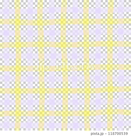 Purple Yellow Gingham Check Hand Drawn Pattern Background Overlay Purple Yellow Gingham Check Hand Drawn Pattern Background Overlay 118700539