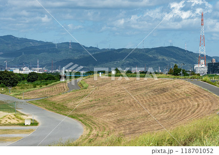 淀川河川公園小屋元地区風景　寝屋川市 118701052