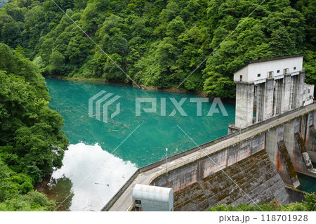 240812 中津川第一発電所、穴藤ダム(新潟県津南町)001 240812 中津川第一発電所、穴藤ダム(新潟県津南町)001 118701928