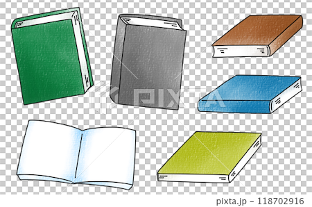 寬鬆簡單的書籍套裝模擬風格 118702916