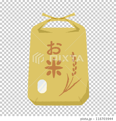 米袋のイラスト 118703944