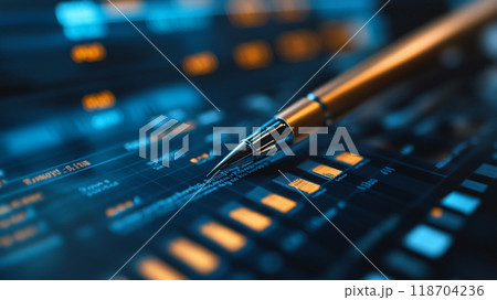 Checklist business performance. Business concept. 118704236