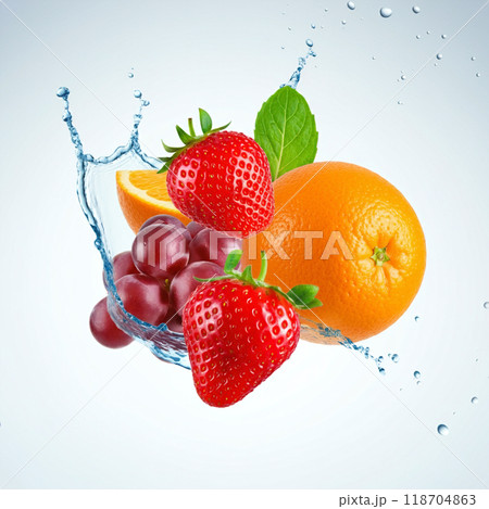 新鮮な果物 新鮮な果物 118704863