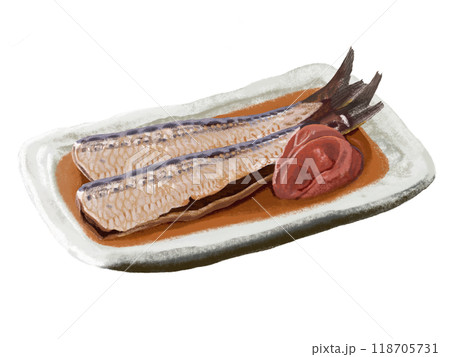 イワシの梅煮（箸なし） 118705731