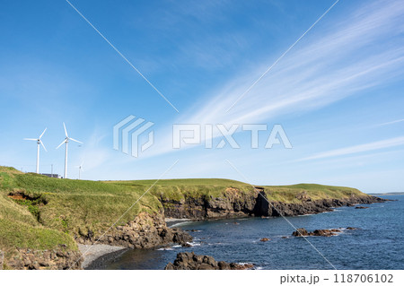 北海道　根室　花咲岬 118706102