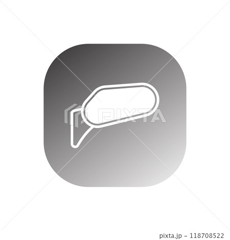 rear view icon vectorのイラスト素材 [118708522] - PIXTA