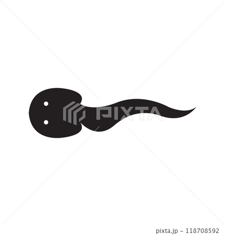tadpole icon vector tadpole icon vector 118708592