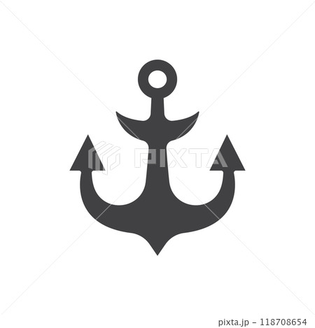 anchor icon vector anchor icon vector 118708654