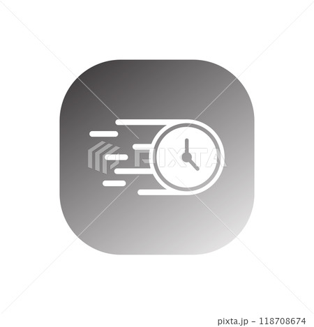 fast icon vector 118708674