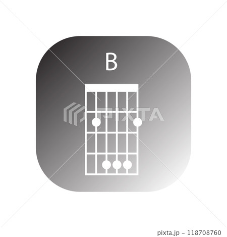 guitar chord icon vector guitar chord icon vector 118708760