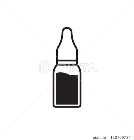 injection vial icon vector injection vial icon vector 118709784