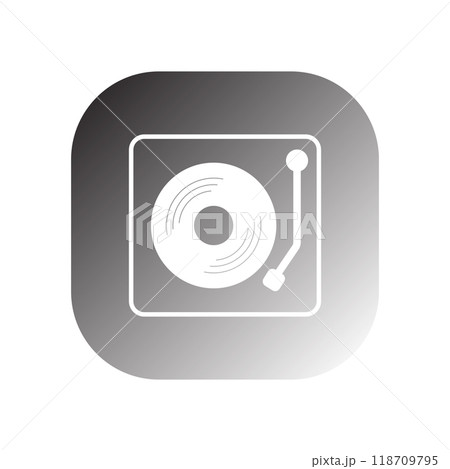 icon dj vector icon dj vector 118709795