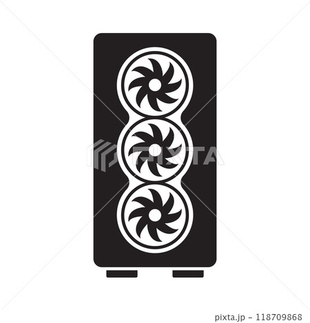 pc case icon vector pc case icon vector 118709868