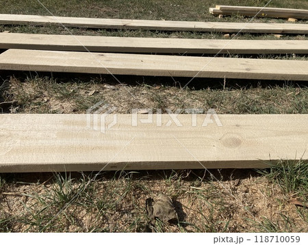 Preparing lumber for priming and painting 118710059
