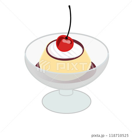 プリンのイラスト 118710525