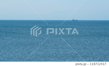 Typical Fishing Boat. The Concept Of Fisheries, Industry And Shipping, Poaching. Real time. 118712417