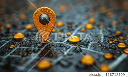 navigation on the map. My location is on the map. A point on the map navigation on the map. My location is on the map. A point on the map 118712509