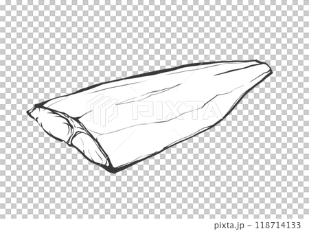 鯖の手描き筆絵風イラスト 鯖の手描き筆絵風イラスト 118714133