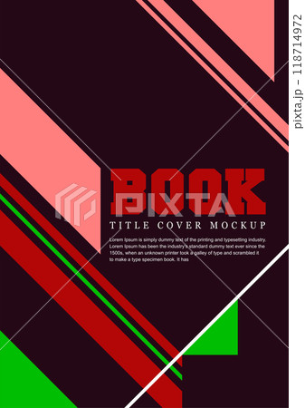 Vector illustration. Abstract geometric background set. Design element for cover, poster, book cover, brochure, headline. Color linear shapes. Line art. Flat concept. Futuristic modern graphic. Hand 118714972