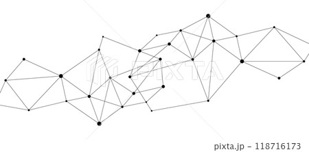 幾何学 抽象 六角形 ポリゴン 科学 背景 透過 118716173