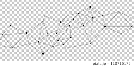 幾何学 抽象 六角形 ポリゴン 科学 背景 透過 118716173