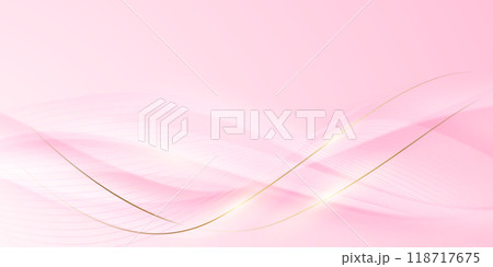 Abstract background design, modern pink and gold geometric element design. Abstract background design, modern pink and gold geometric element design. 118717675