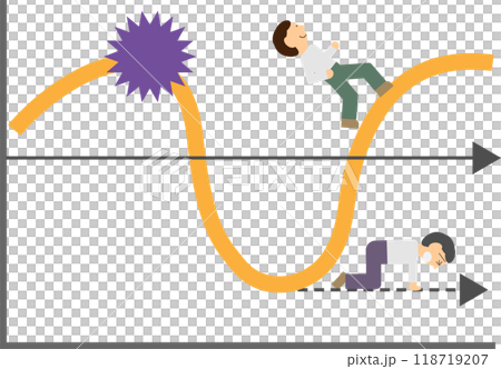 Graphic material that represents resilience 118719207