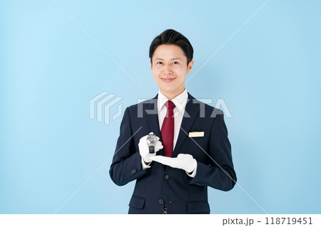 白手袋の男性　鑑定　時計　 118719451