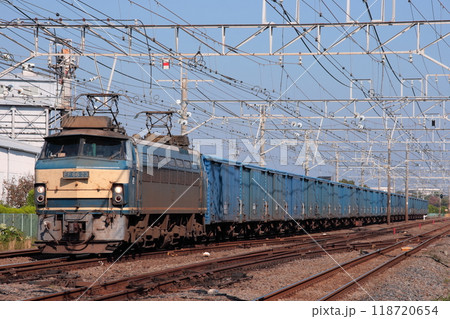 EF66-23号機牽引の紙輸送貨物列車(3461列車)_2009/10/18撮影 118720654