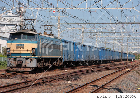 EF66-9号機牽引の紙輸送貨物列車(3461列車)_2009/9/24撮影 EF66-9号機牽引の紙輸送貨物列車(3461列車)_2009/9/24撮影 118720656