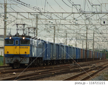 EF65-1059号機牽引の紙輸送貨物列車(3461列車)_2007/9/1撮影 EF65-1059号機牽引の紙輸送貨物列車(3461列車)_2007/9/1撮影 118721221