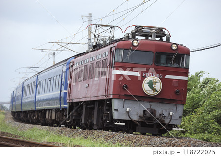 ED76 66番が牽引するブルートレイン はやぶさ 118722025