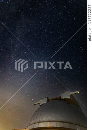展望台と星空 展望台と星空 118722227